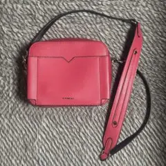 サマンサベガ ショルダーバッグ 推し活 赤