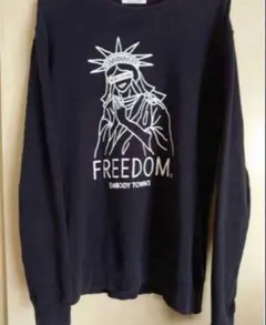 レディース トレーナー ネイビー (フリーサイズ)