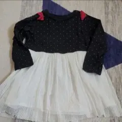 66【まとめ2000円以上500円引】【美品】アプレレクール90サイズワンピース