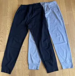 UNIQLOユニクロ　ウルトラストレッチアクティブジョガーパンツ 160 2本