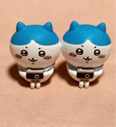 ちいかわ ハチワレ フィギュアマスコット カメラ 2個セット 新品未使用