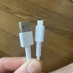 USB-C ホワイトケーブル　1.2m