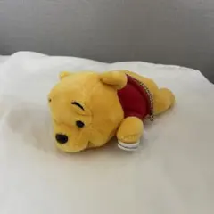 くまのプーさん ぬいぐるみ ストラップ 肩乗せ