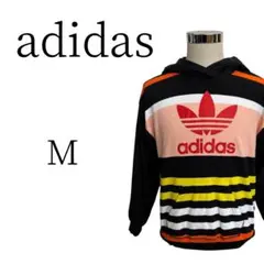adidas アディダス トレフォイル フーディ パーカー トップス M