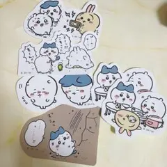 ちいかわ ダイカットステッカー ハチワレ うさぎ 超まじかる てんしとあくま