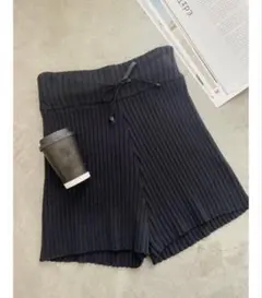 MURUA リブニットキュロットのサムネイル