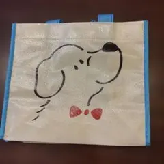 犬の顔デザイン トートバッグ