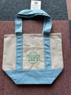 TRADER JOE'S ミニパステルキャンバストートバッグ