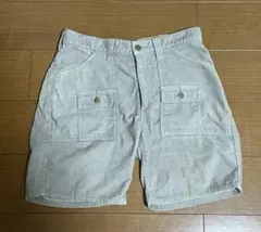 Lee コーデュロイショートパンツ　グレー