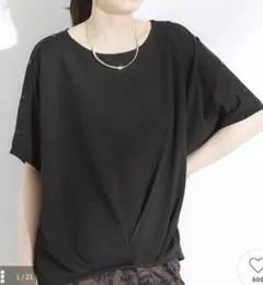 SHOO・LA・RUE 半袖 トップス ブラック