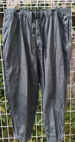 も*猫様 59ダークグリーン ワイドフィットジョガーパンツ