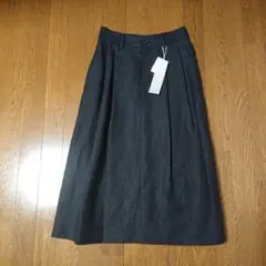 新品　マーガレットハウエル　リネンスカート　上質