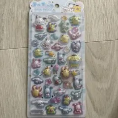 【正規品】サンリオうるちゅるシール　ポチャッコ　プリン　シナモン