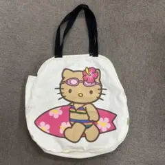 SWEET 付録　日焼けキティ　ハローキティ トートバッグ サーフィン