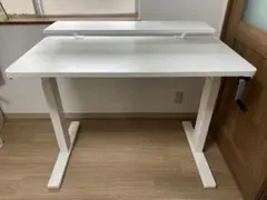 【直接引き取り】FLEXISPOT 手動式昇降デスク120×60+モニターラック