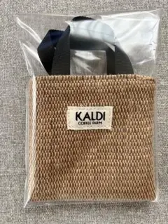 カルディ ジュートミニバッグ ポーチ KALDI