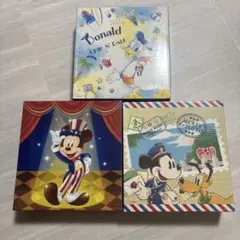 ミッキー・ドナルド バスタオル 28インチ　第一生命ノベルティ　3枚セット