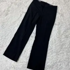 【c4500】✨美品✨I.M.G.N スラックス　ブラック　スーツ　黒