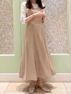 リリアンカラット　バックシャンジャンパースカート