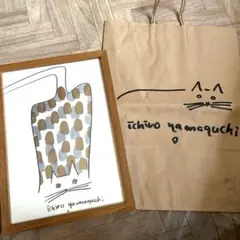 最終値下げ 山口一郎さん| Ichiro Yamaguchi原画 黒猫 希少 - メルカリ