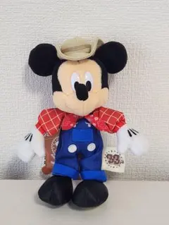 【ディズニーランド】33周年　ミッキー　ぬいぐるみバッジ