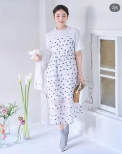 チェスティ ミックスジャガードジャンパースカート