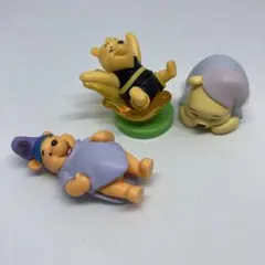 プーさん　フィギュア　3個セット
