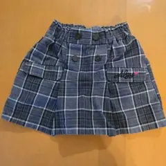 ALGY チェック柄スカート 130cm
