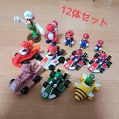 マリオキャラクター カートフィギュアセット