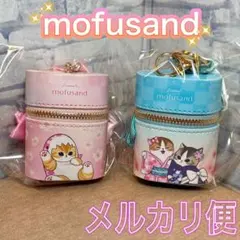 モフサンド mofusand スカーフチャーム付きポーチ 桜満開 サメにゃん