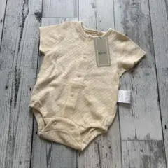 未使用★ANGEL STAR★オーガニックコットン 半袖 ロンパース 60