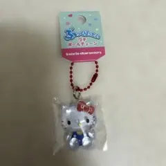 ☆ぷっくりったい プチボーンチェーン ハローキティ キーホルダー☆