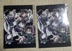 鬼滅の刃　無限城　入場特典　エンドロールイラストカード　第一弾　２枚