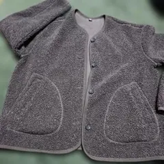 UNIQLO カーキ ボアジャケット XL