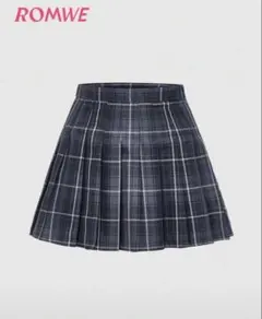 SHEIN ROMWE スクールスカート M
