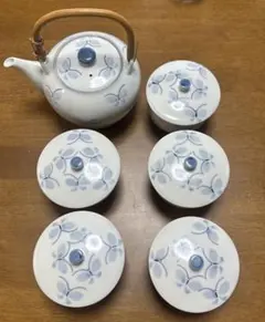 龍栄　有田焼　急須と湯飲みセット　中古　送料込み‼️