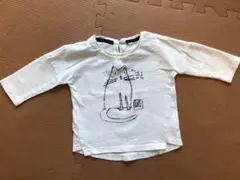 【再値下げ】ネクスト 白 ロンT  6-9M