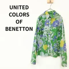 UNITED COLORS OF BENETTON　長袖ブラウス　1905