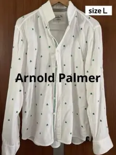 Arnold Palmer クローバー刺繍 長袖シャツのサムネイル