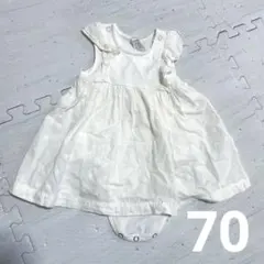 ロンパース ワンピース お出かけ ベビードレス