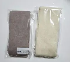 SOWAN オーガニックコットン レディース　レッグウォーマー2足セット