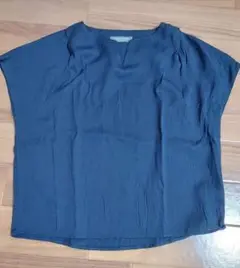 UNITED ARROWS ノースリーブネイビー/水色 UNITED ARROWS ノースリーブネイビー/水色