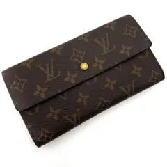 美品:ルイヴィトン モノグラム インターナショナル 長財布 M61215