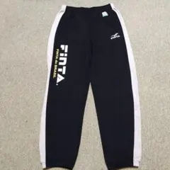 FINTA メンズ スウェットジョガーパンツ ブラック XL
