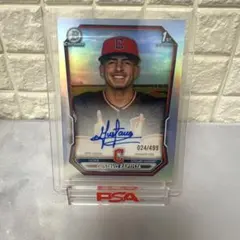 Gustavo Baptista 1st Bowman Chrome 直筆サイン