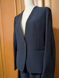 ネイビー シングルボタン スーツセット