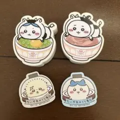 ちいかわ すき家　くら寿司 マグネット 4種セット