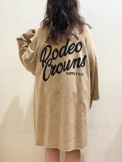 完売品✩RODEO CROWNS✩rcwb☆スクリプトロゴニットトッパー