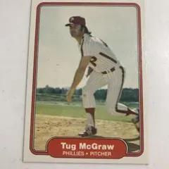 MLBスポーツカード Tug McGraw Phillies