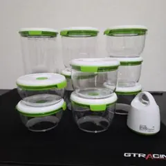 フォーサ　真空保存容器セット ポンプ付きのサムネイル